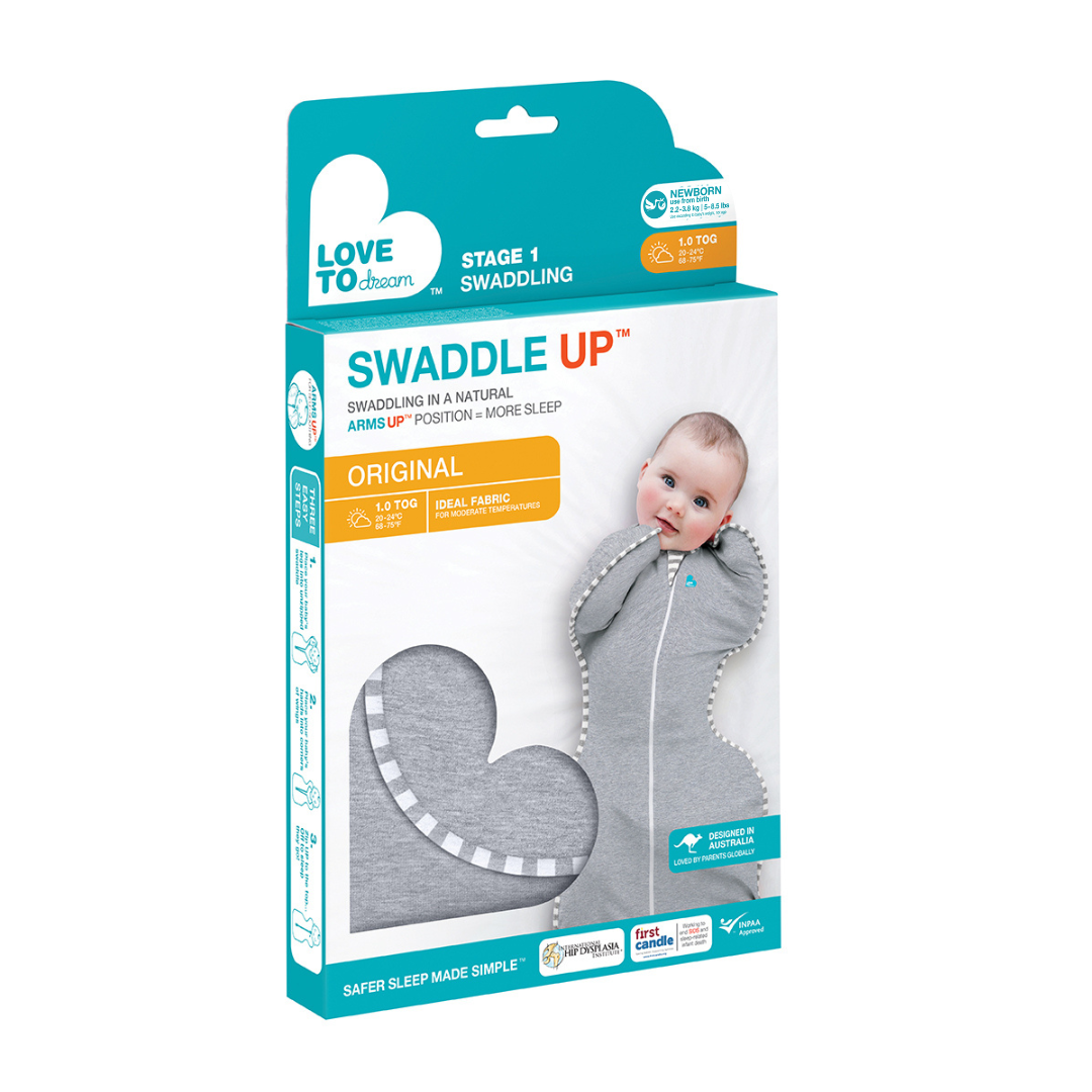 Swaddle Up Origional 1.0 TOG - Grey