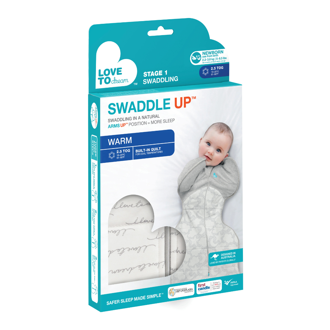 Swaddle Up Warm 2.5 TOG - White
