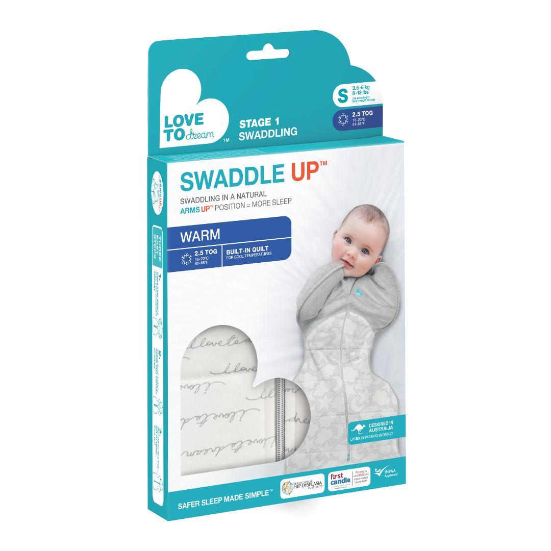 Swaddle Up Warm 2.5 TOG - White
