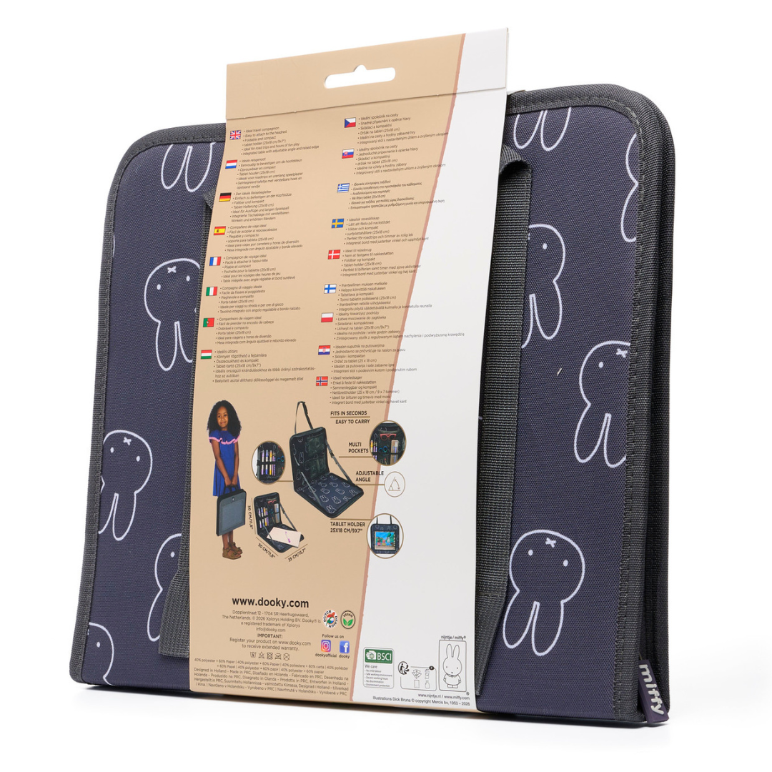 Dooky Back Seat Travel Tray - Miffy