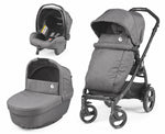 Load image into Gallery viewer, Peg Perego Futura Modular System - Centralized Handlebar, Reversible Pram Seat, Bassinet, and Car Seat all in one. Available in South Africa with CB Baby.
