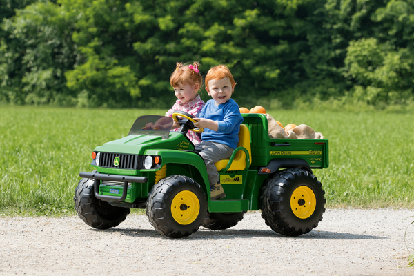 John deere gator ride on top