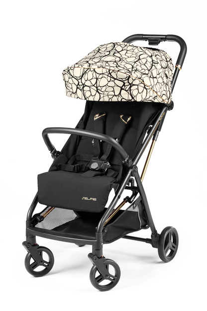 Selfie Stroller Graphic Gold