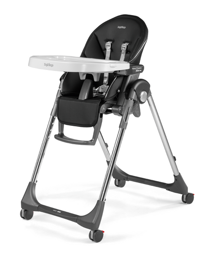 Prima Pappa Follow Me Highchair- Luxe Collection Hi-Tech Licorice